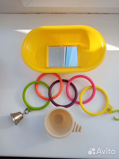 Игрушки для попугая