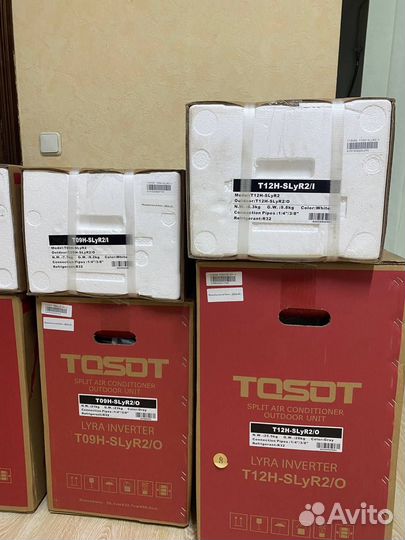 Сплит система инверторная Tosot новая