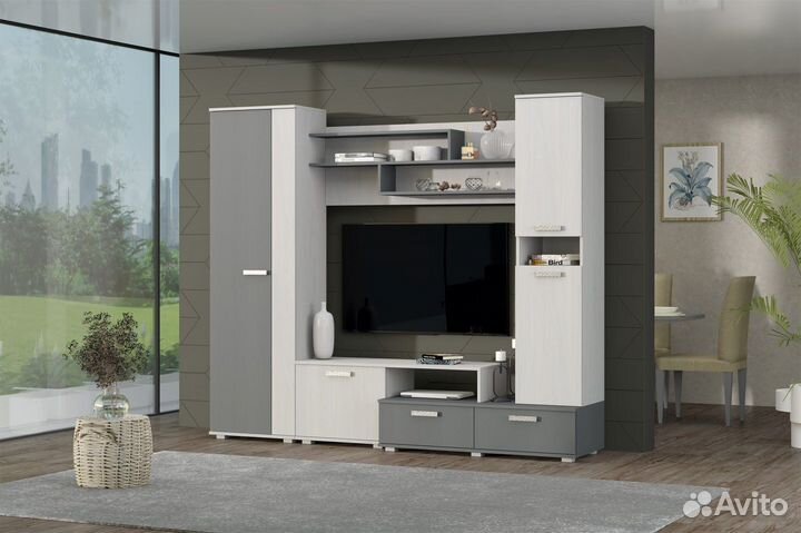 Стенка в гостиную юна