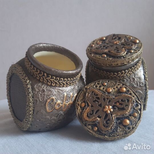 Набор для кофе и чая ручной работы