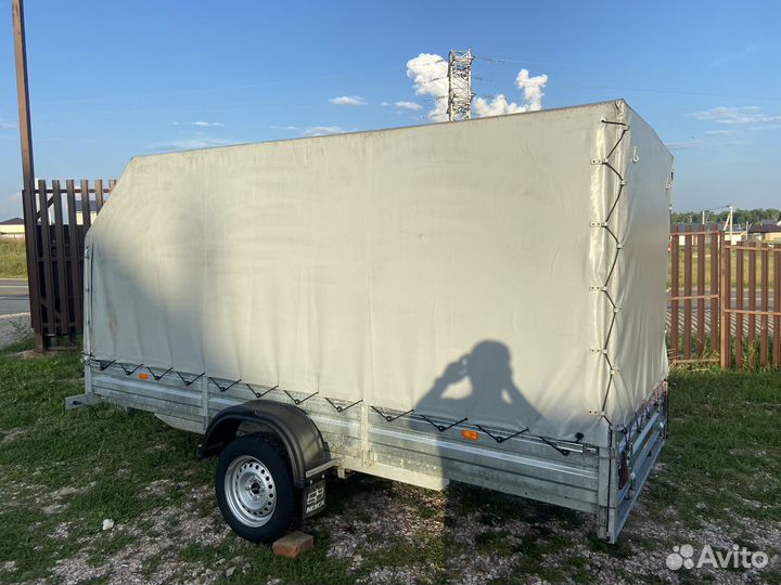 Тент с каркасом от прицепа мзса 817717