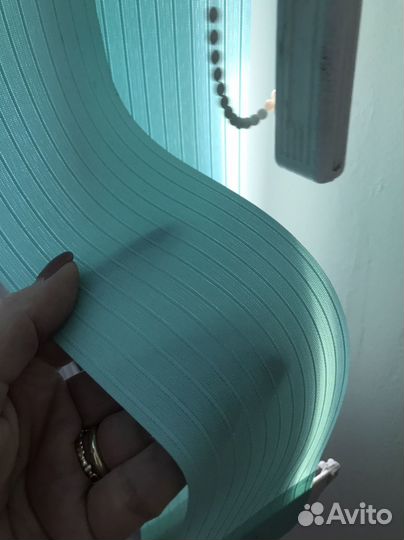 Жалюзи вертикальные тканевые бу