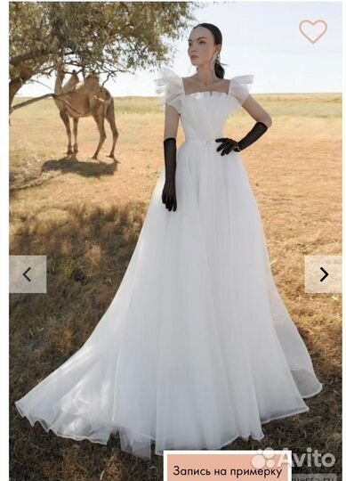 Свадебное платье новое 42 размер