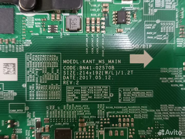 Разбор Samsung ue49mu9000u