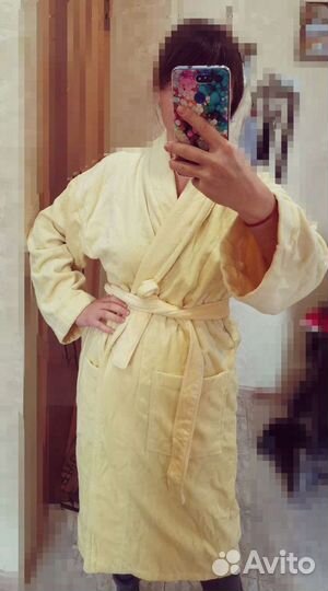 Махровый халат