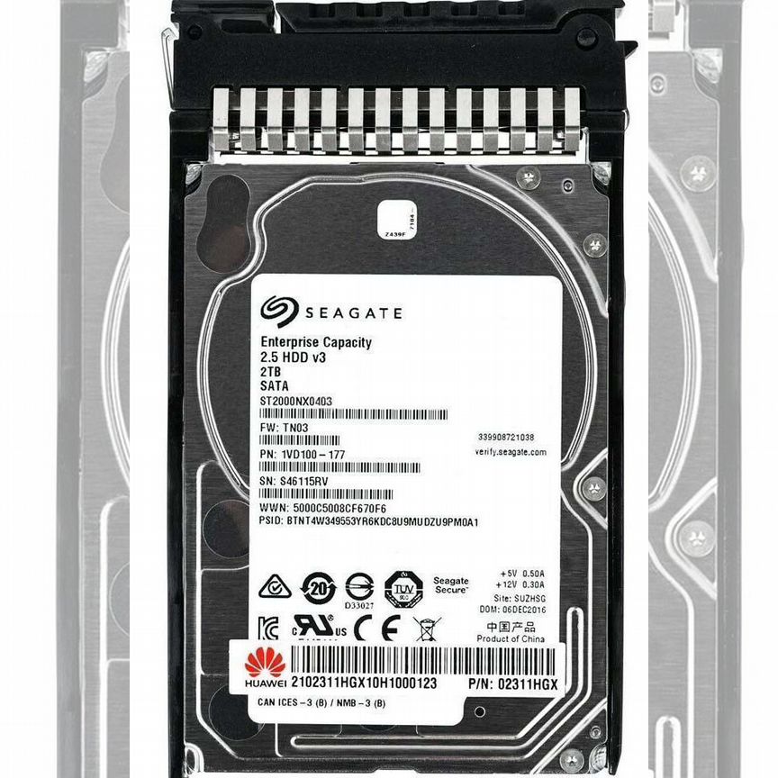 [1VD100-177] Жесткий Диск Huawei 1vd100-177 2tb 7200 SATA3