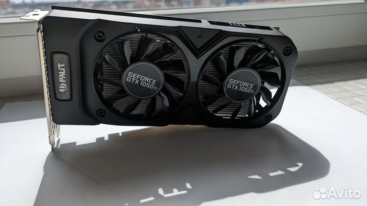 Видеокарта GTX 1050 TI palit Dual OC