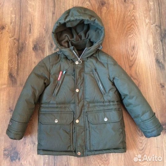 Пуховик Sela зима очень теплый. Пух70/перо30