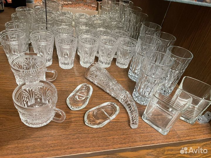 Рюмка бокал стакан башмачок рог кружка хрусталь