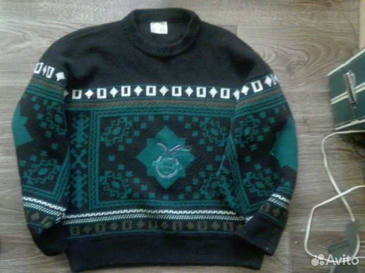 Свитер джемпер из 90ых 46-48размер