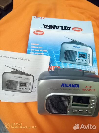 Кассетный плеер на з/ч