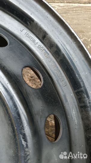 Стальные диски r16