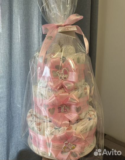 Торт из памперсов