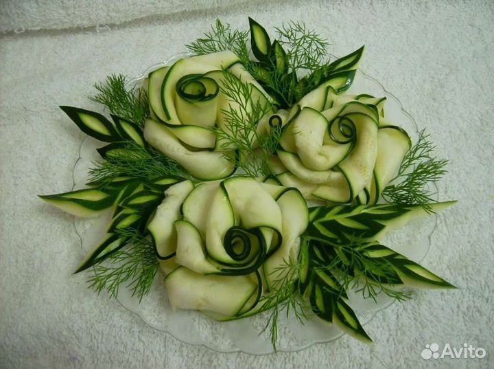 Книга по карвингу украшения из овощей и фруктов