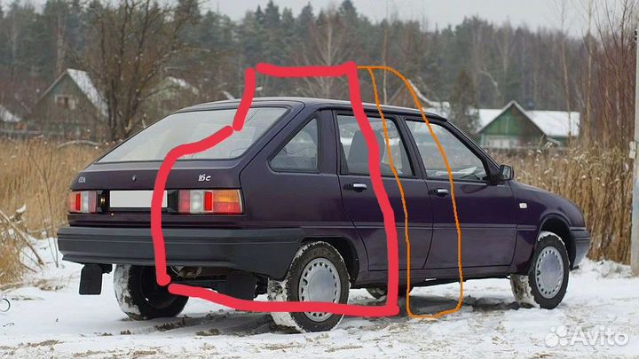 Комплект кузовных частей иж 2126