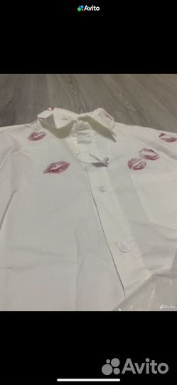 Maison Margiela kiss рубашка