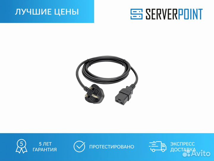 Кабель питания Tripp Lite C19 UK Plug 2.44m C7000