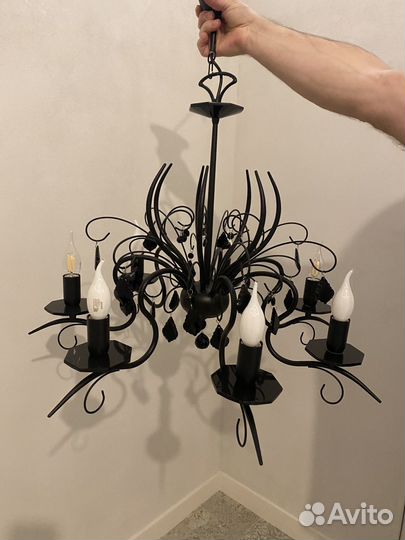 Люстра alfa mona black 16127