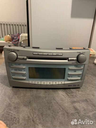 Оригинальная магнитола toyota