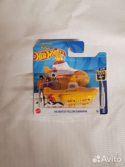 Hot Wheels The Beatles Yellow SubmarineHot wheels