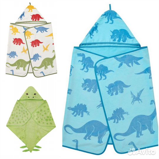 IKEA Йэттелик Полотенце Динозавр Разные