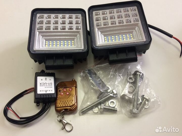 Вспышки фсо 126w комплект с стробконтроллером