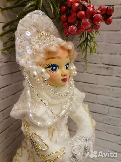 Ватная игрушка Снегурочка