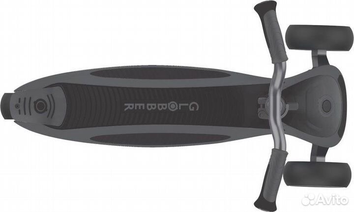 Самокат трехколесный Globber ultimum черный Sta738