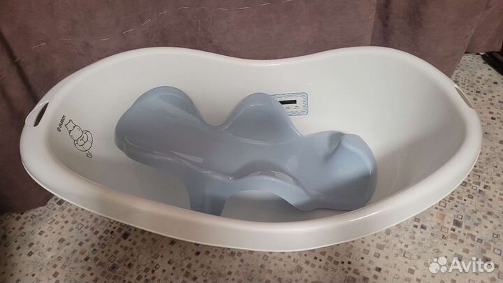 Детская ванночка с горкой