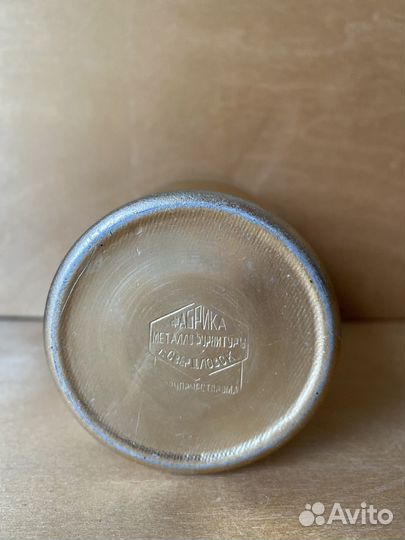 Ваза металлическая СССР