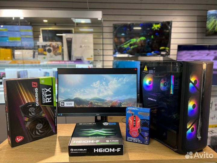 Мощный игровой пк intel core i5 RTX 3060 /RTX 3070