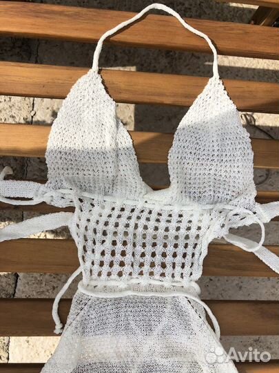 Платье вязаное