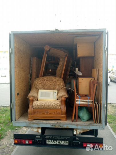 Грузоперевозки газель грузчики вывоз мусора