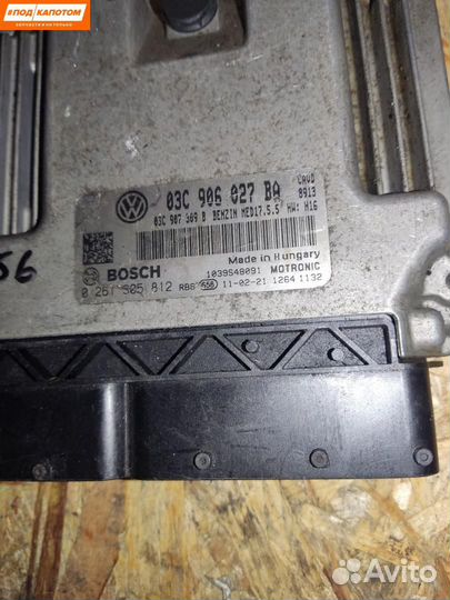 Блок управления двигателем Volkswagen 03C906027BA
