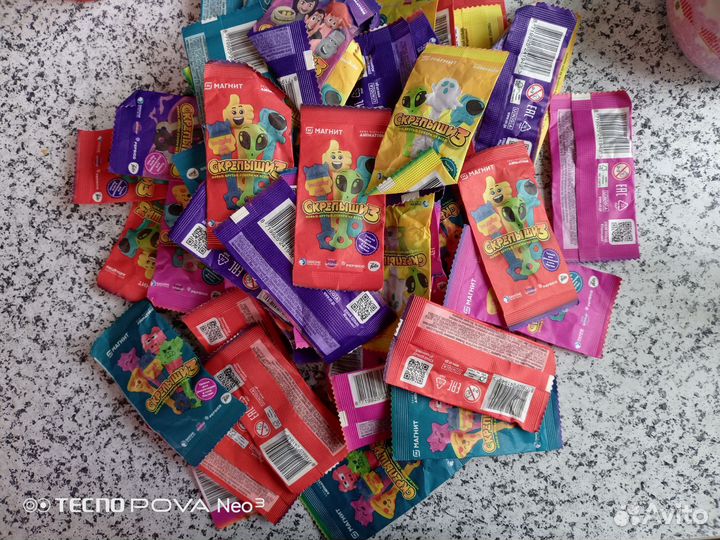 Скрепыши 3 68 шт не открытие