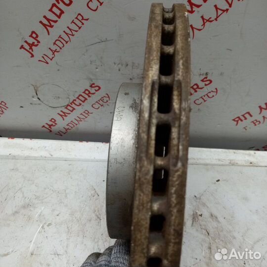 Диск тормозной передний Volkswagen Golf 5 BVY 2006