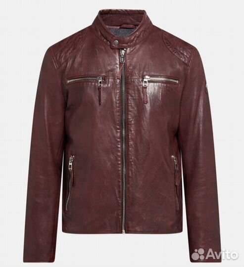 Новая кожаная куртка Milestone размер 54-56 Герман