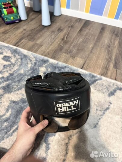 Боксерский шлем green hill