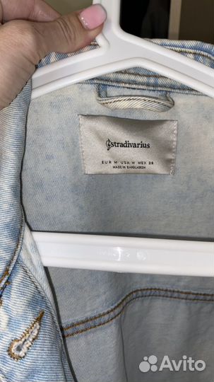 Куртка джинсовая stradivarius