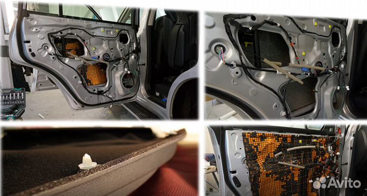 Шумоизоляция Автомобиля Комплексная tesla model Y