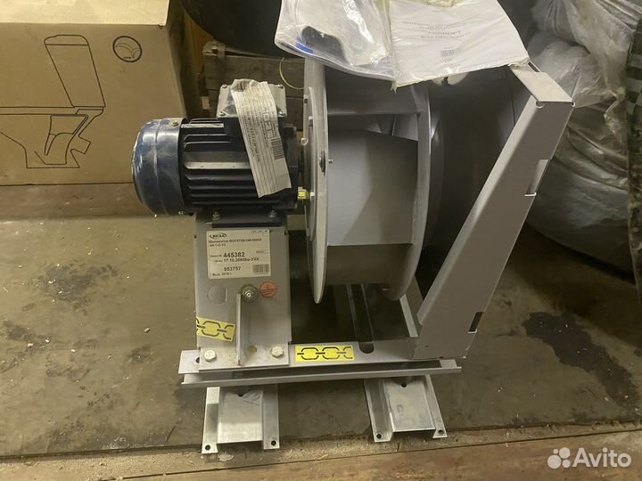 Вентилятор ветустановки веза