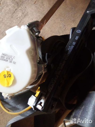 Ремни безопасности volkswagen tiguan