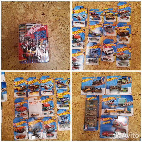 Кейс. Машинки Hot wheels новые оригинал