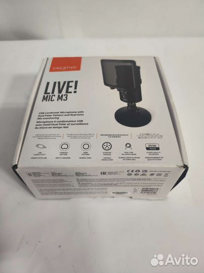 Микрофон Creative Live Mic M3