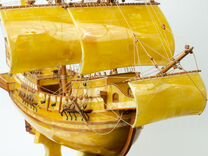 Парусный корабль. Модель парусника Золотая Лань