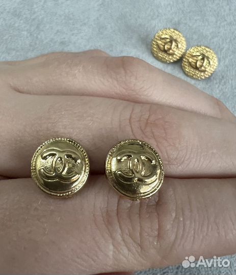 Серьги Chanel