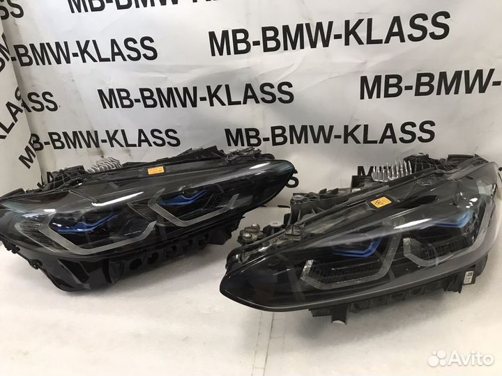 Комплект фар BMW 4 G22 Laser Shadow line black