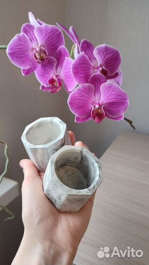 Горшочки из гипса и Вазы из гипса