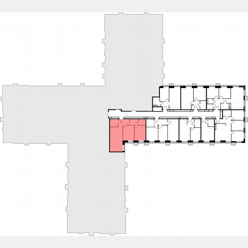 2-к. апартаменты, 73,6 м², 4/30 эт.