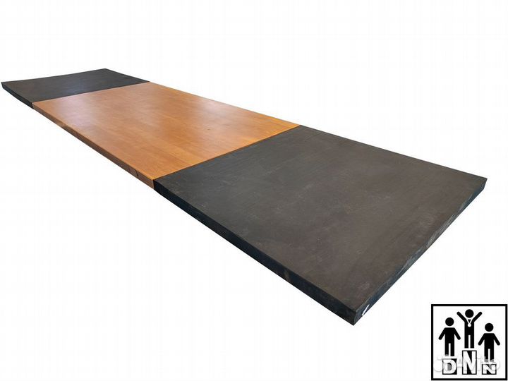 Помост для становой тяги компактный с морением DNN